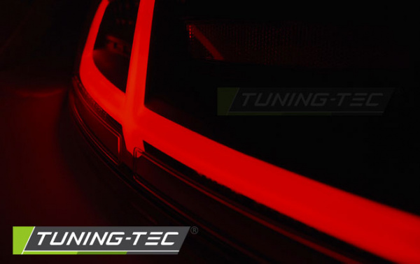 Voll LED Lightbar Design Rückleuchten für Audi TT 8J 06-14 rot/klar mit dynamischem Blinker